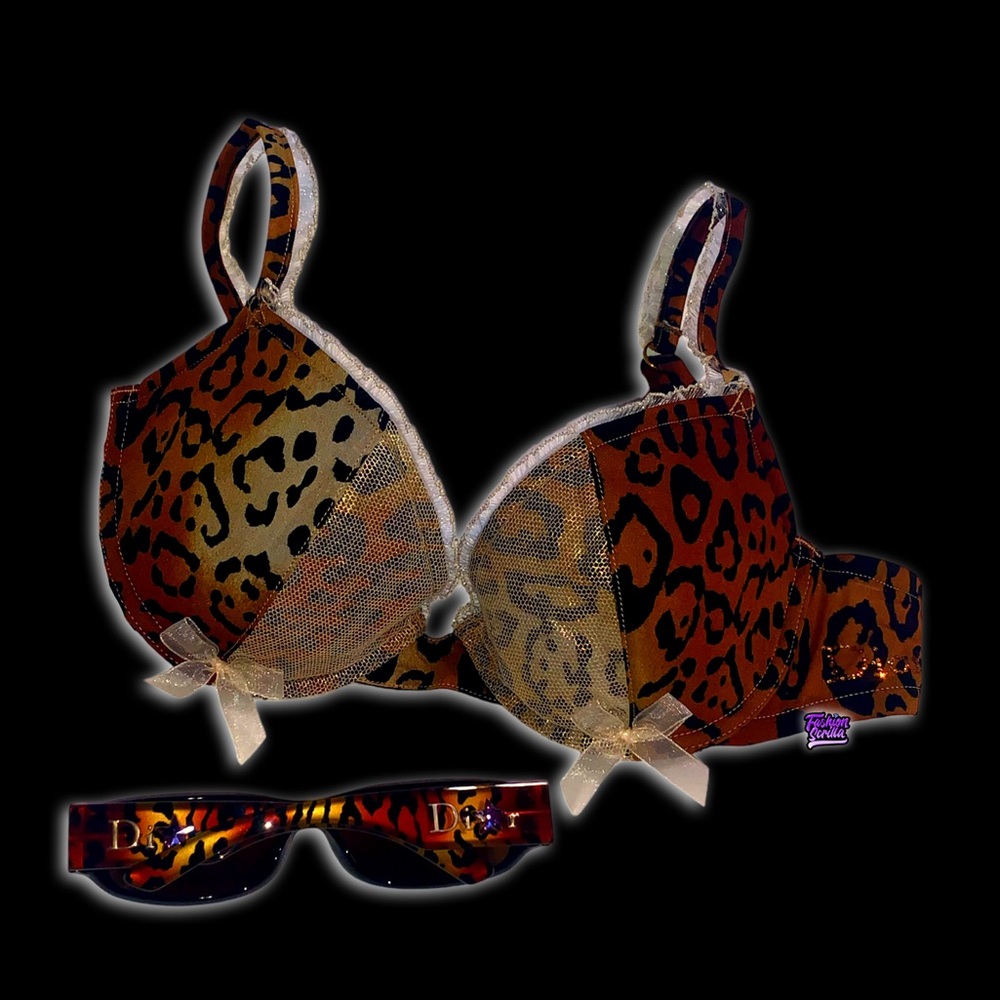 Dior John Galliano 2000s Archive Gambler Collection
Ombré Leopard Lingerie Set - Picture 9 of 16